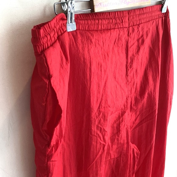 (B38) Vintage Womens Lavon Large Red Zip Up Windbreaker Jacket 90’s, NWT - Picture 11 of 15